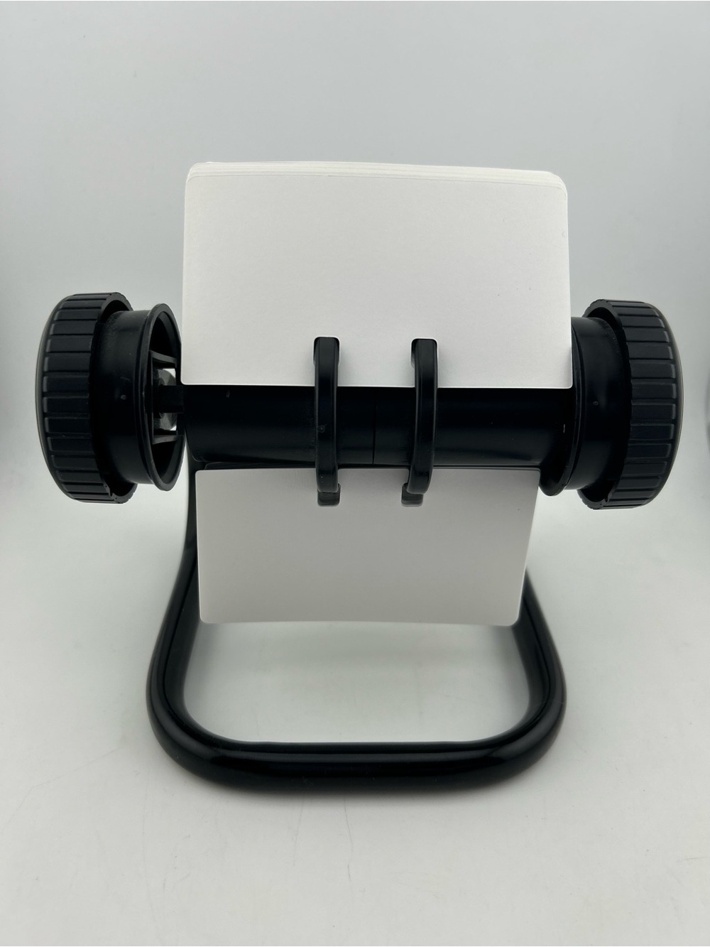 Black Rolodex Card File - Home Office Organizer -Arts and Crafts